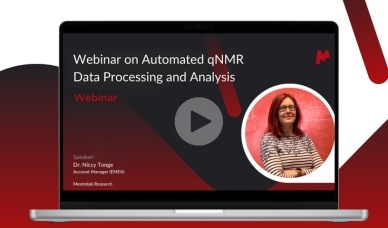 Webinar - Automated qNMR Data processing and Analysis